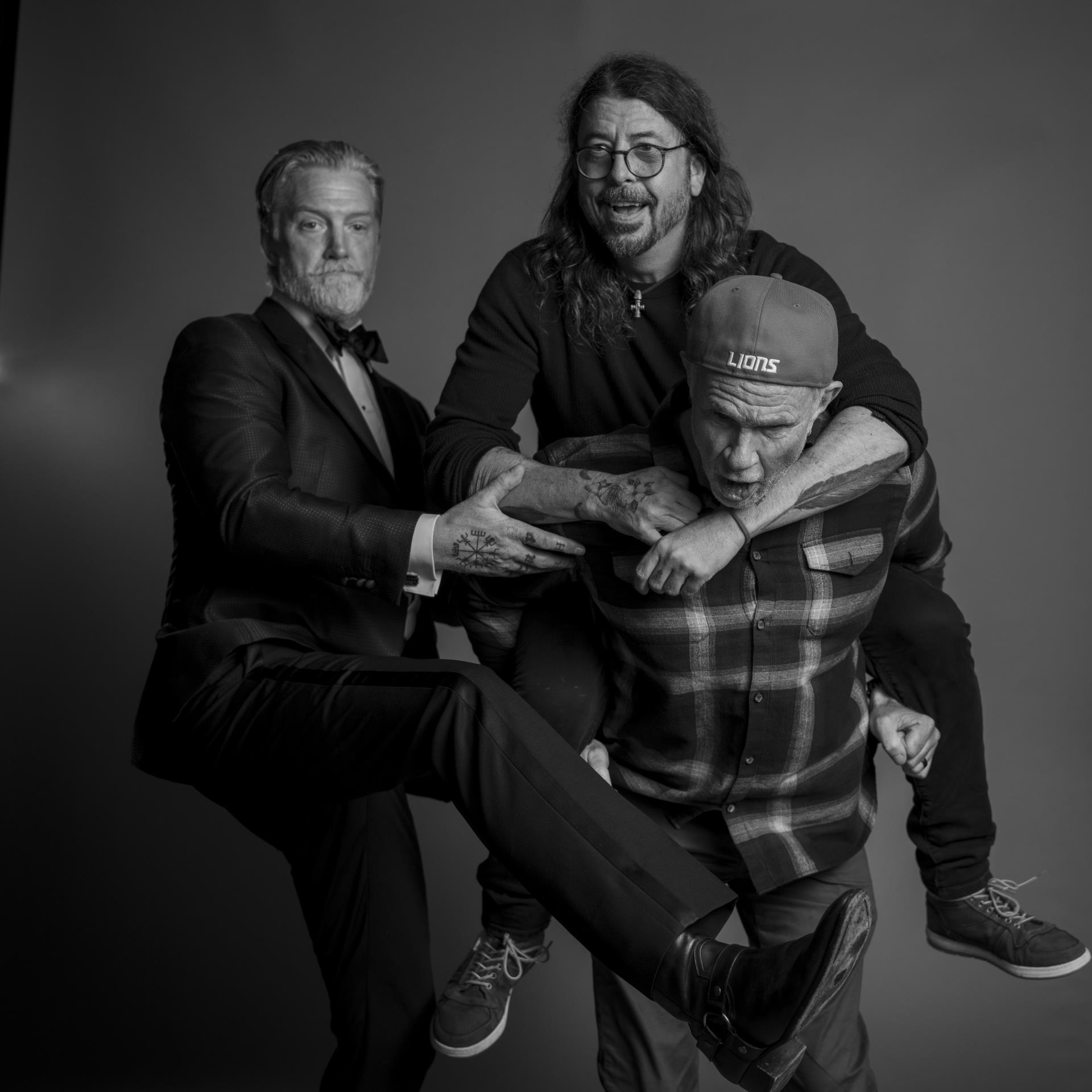 Dave Grohl Debuts a Bro Love Song He Wrote for Josh Homme at L.A. Benefit, With Beck, St. Vincent and Bill Burr Among Guest Stars