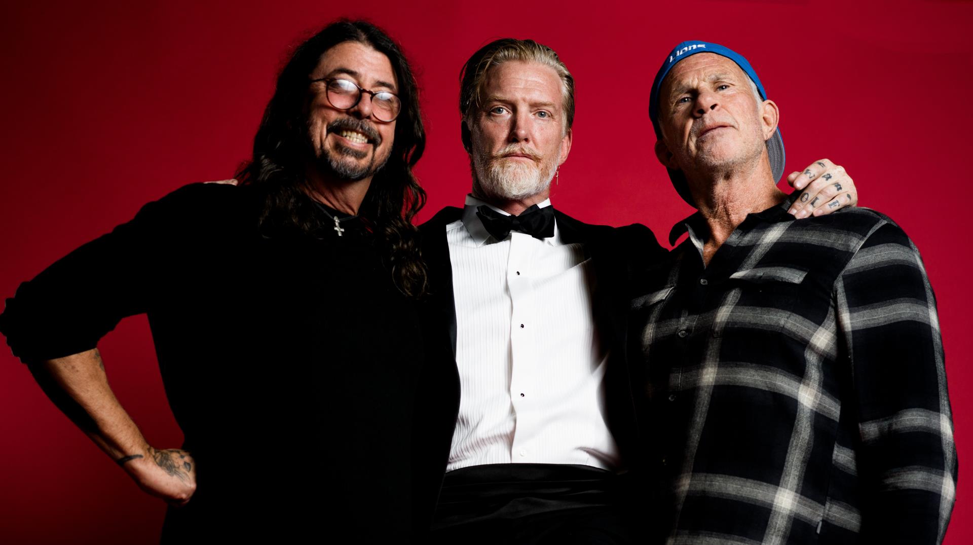 Dave Grohl Debuts a Bro Love Song He Wrote for Josh Homme at L.A. Benefit, With Beck, St. Vincent and Bill Burr Among Guest Stars