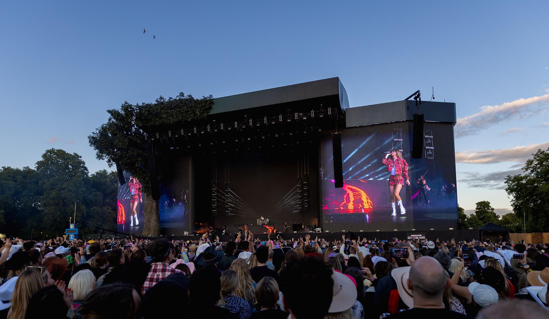 How AEG Builds a Small City in London’s Hyde Park for BST Festival Every Summer — and Moves It Out in a Couple of Days