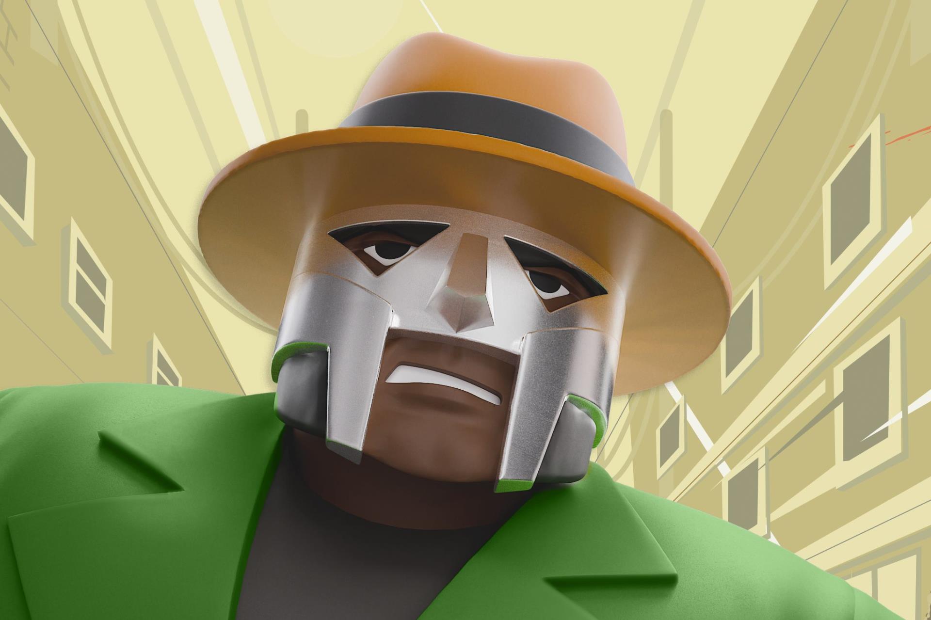Super7 to Commemorate MF Doom and Madlib’s ‘Madvillainy’ With ‘All Caps’ Video-Inspired Action Figure